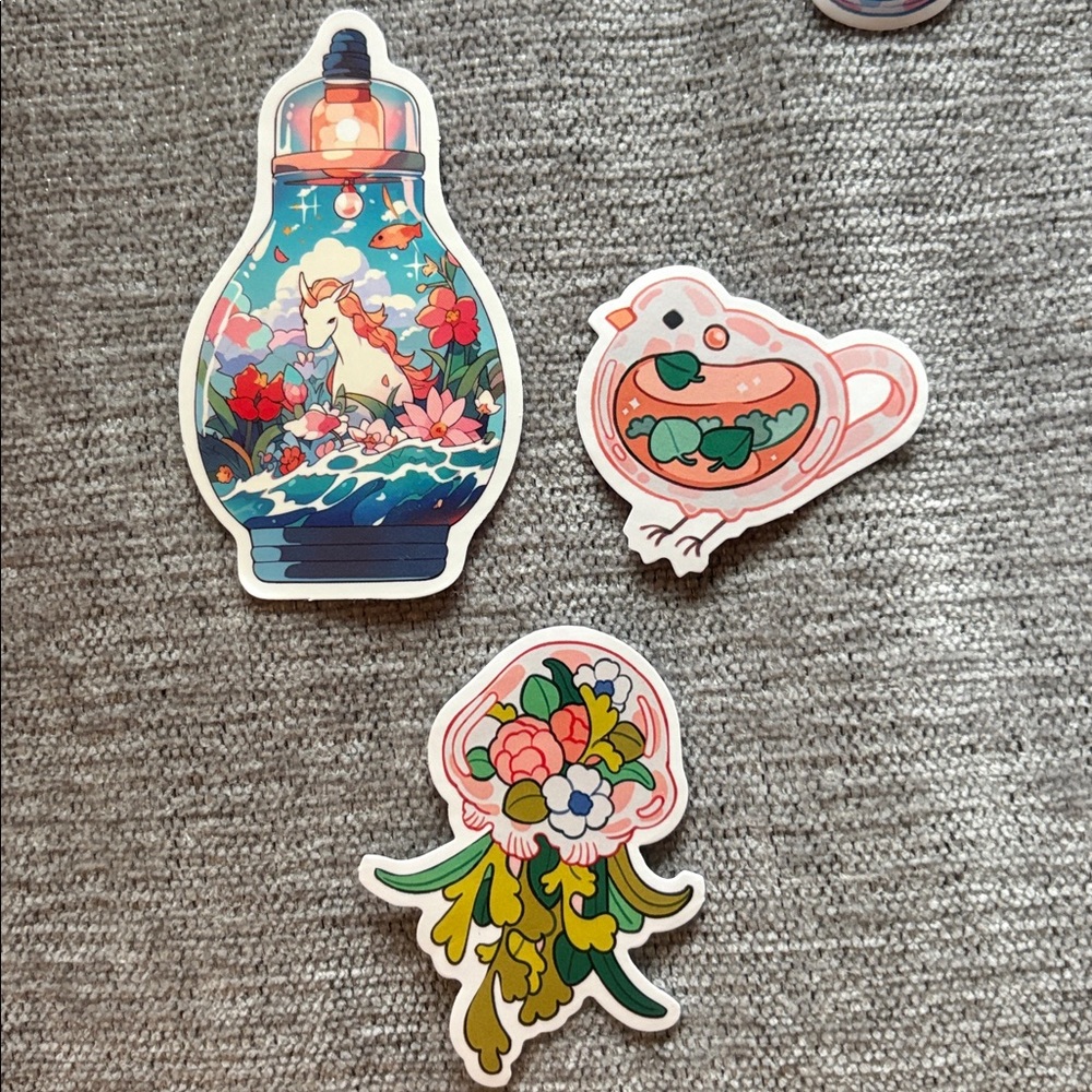 Colorful Cartoon Sticker Set - Picture 2 of 5
